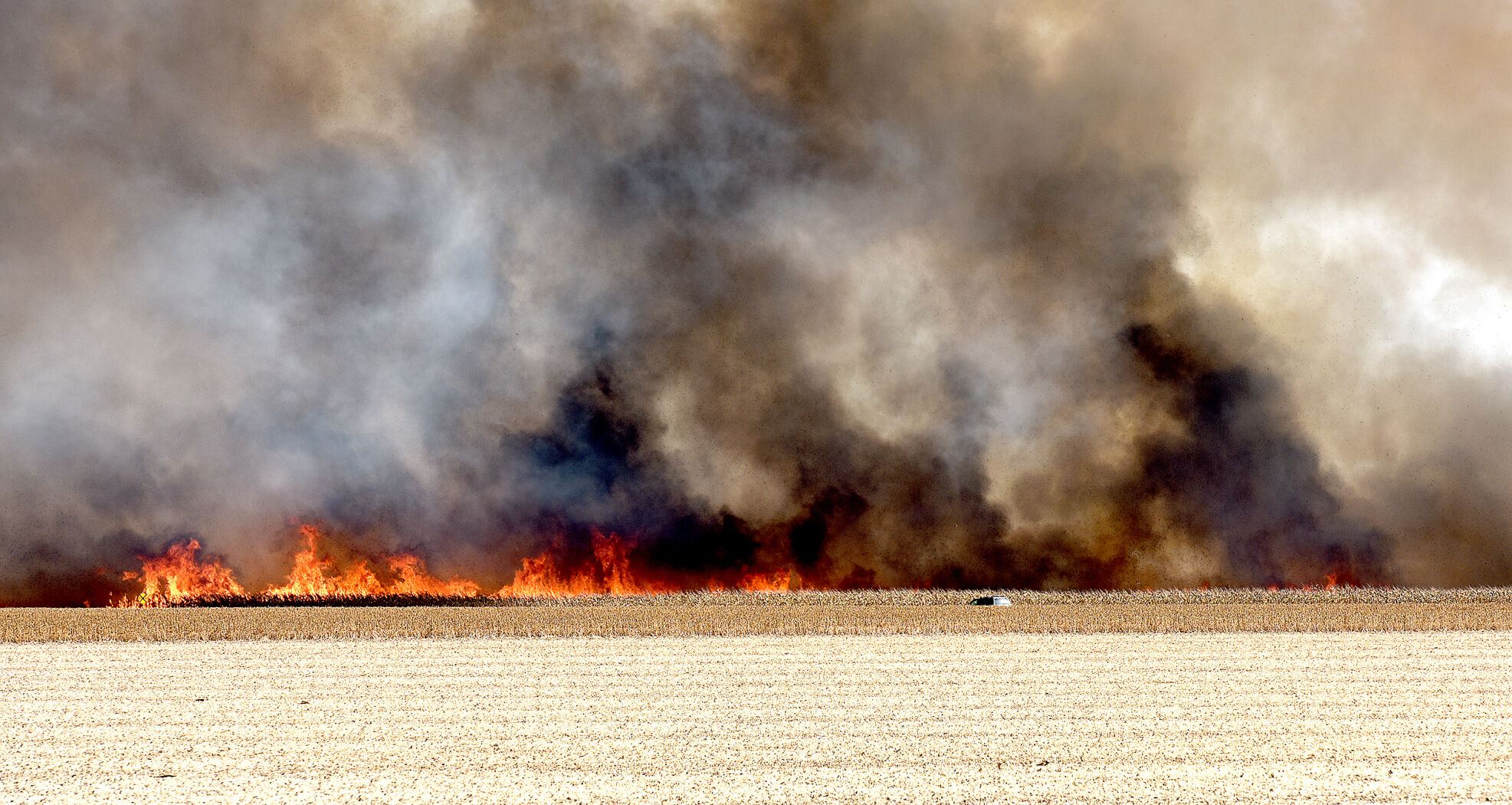 Area field fires keep local firefighters busy